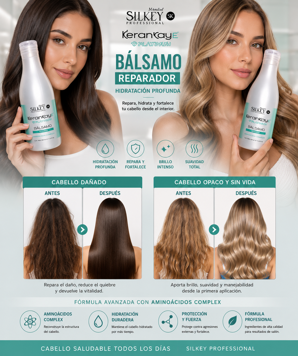 Balsamo Detox Repair - 350 Ml - Silkey