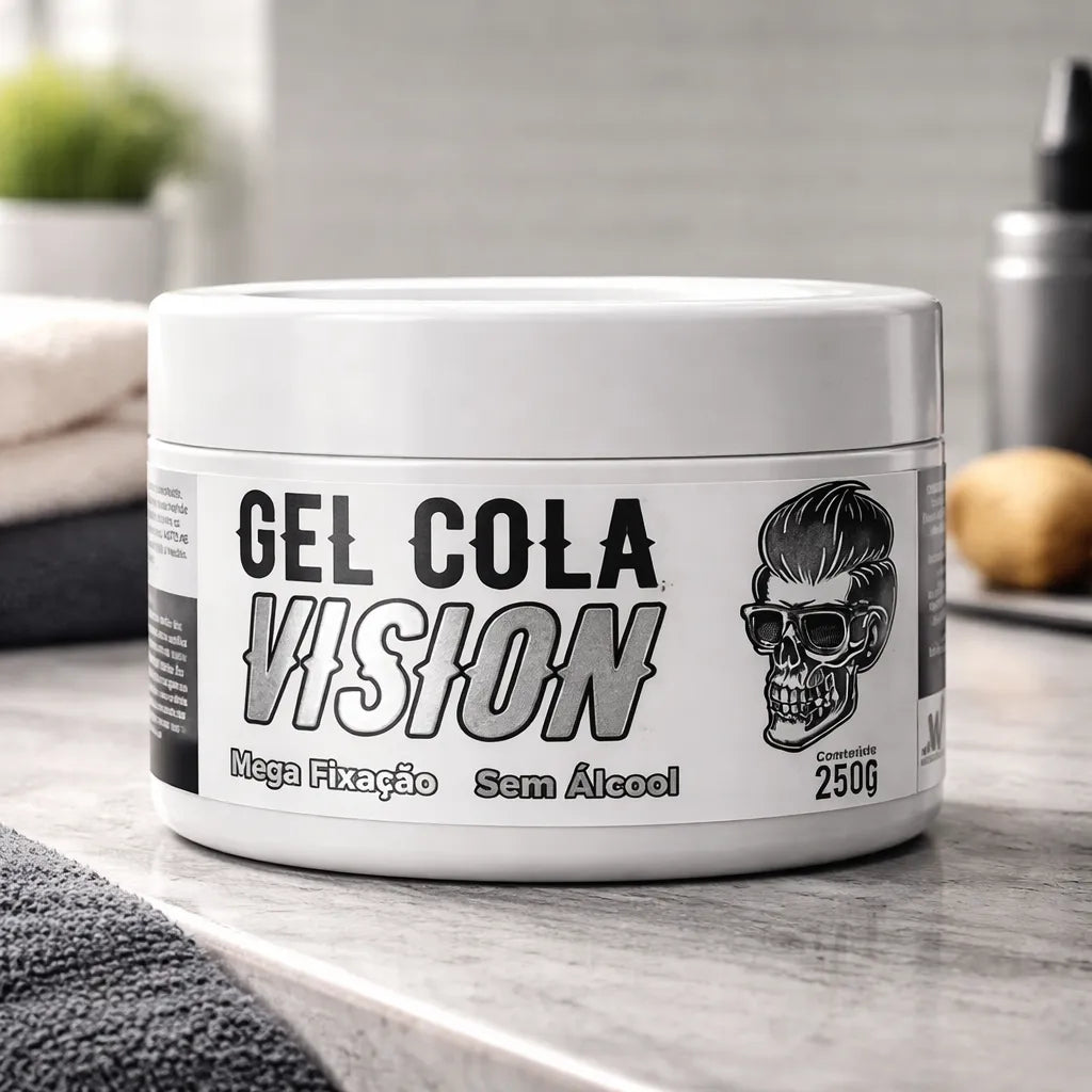 Cera Modeladora Gel Cola Vision 250ml Mega Fijacion