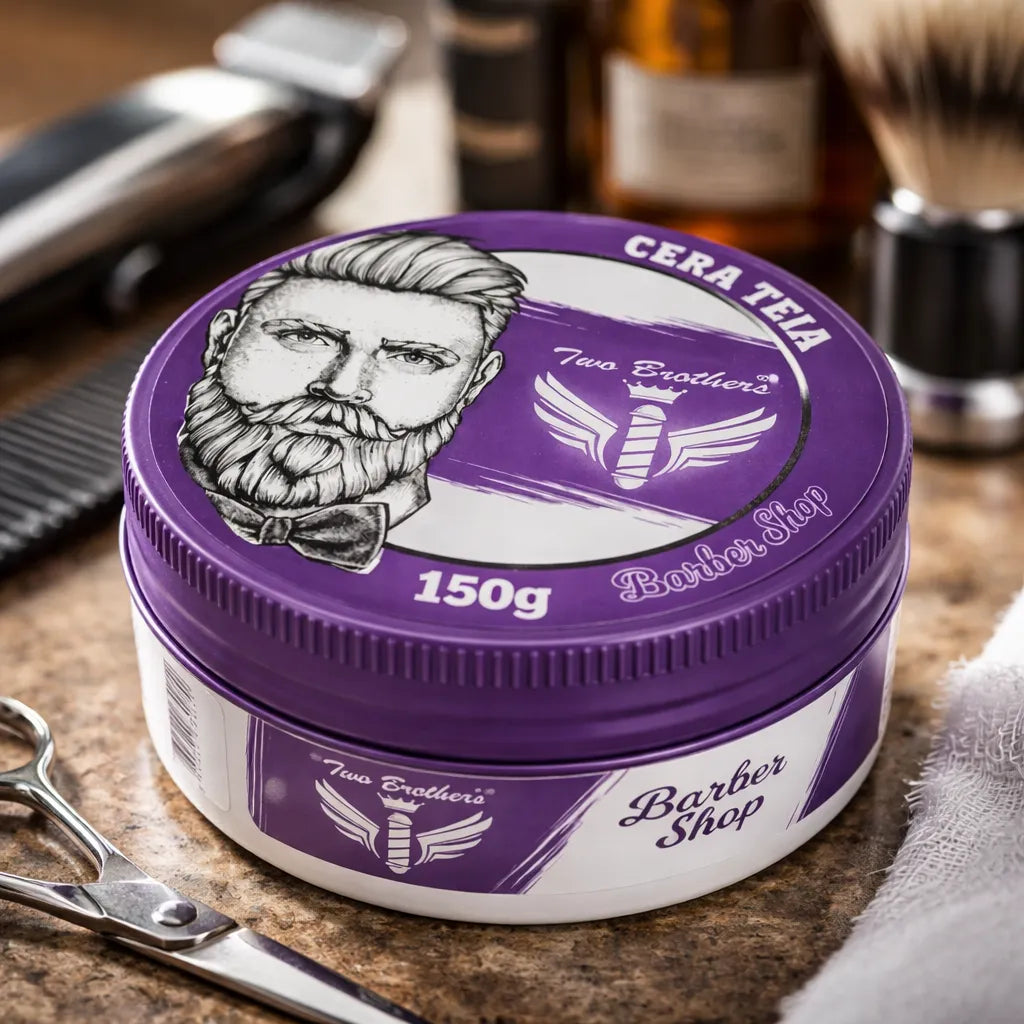 Pack X 3 Cera Teia Two Brother 150g Profesional Barber Shop