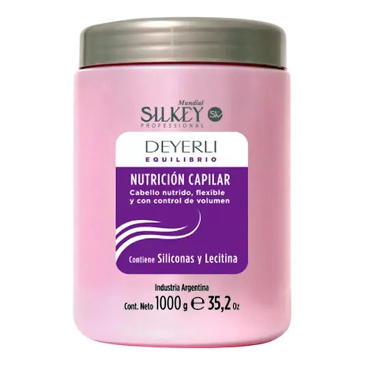Baño De Crema Nutrición Capilar Silkey X 1000gr Deyerli