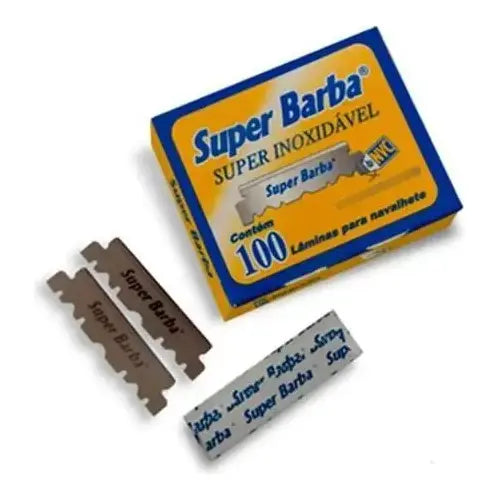 Hojas Filos De Navaja Super Barba 100 Profesional