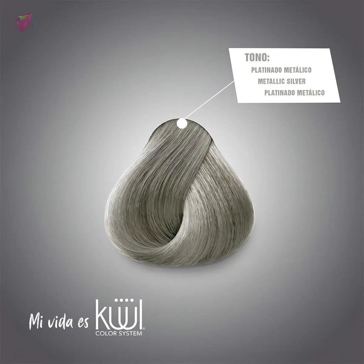 Küül Color System Hair color cream metálicos Platinado metálico