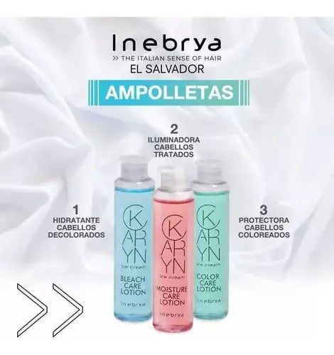 Caja Ampollas Inebrya X12 Unidades Profesional