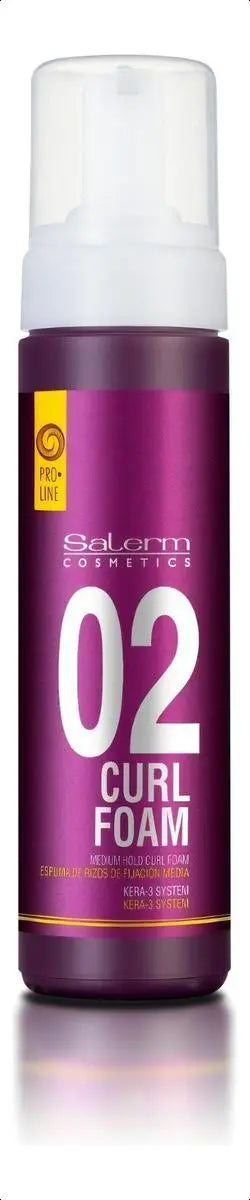 Salerm Pro Line Curl Foam Para Cabello Rizado 200ml
