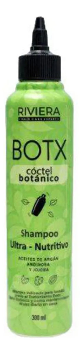 Shampoo Ultra Nutritivo Riviera Botx Cóctel Botánico 300ml