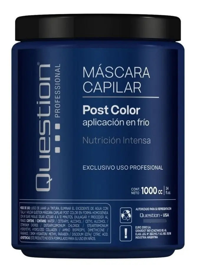 Mascara Capilar Post Color Question Super Acida X 1kg
