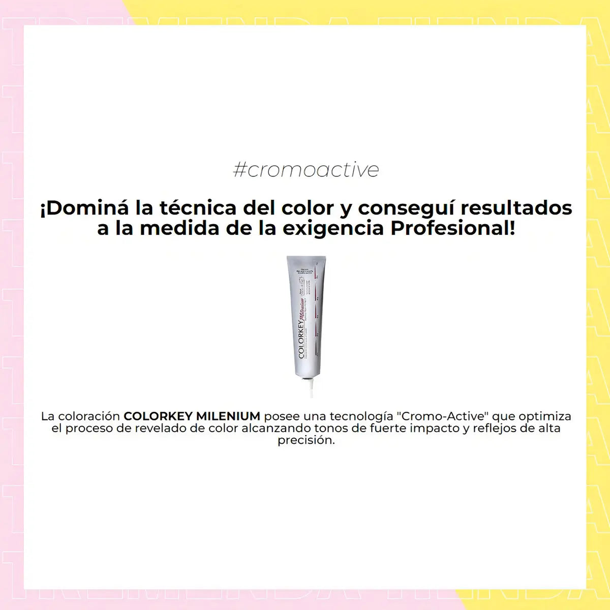 Tinta Silkey Colorkey Milenium Tono 1001 Platino Extra Aclarante para Cabello 120gr