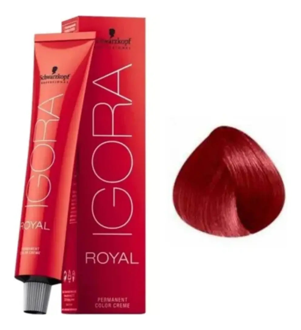 Tinta Schwarzkopf Igora Royal 6-88 Rubio Oscuro Rojo Intenso