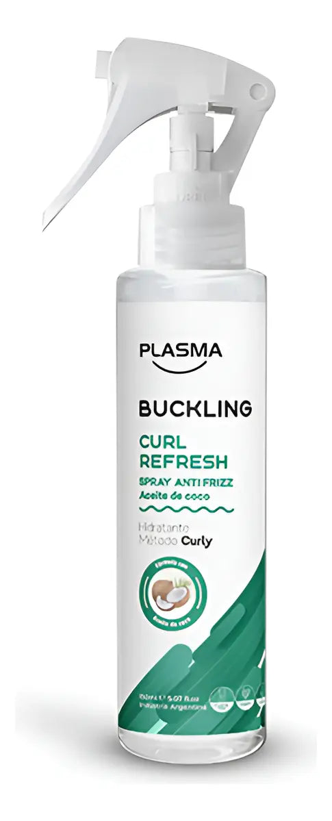 Spray Para Bucles Hidratante Aceite De Coco Plasma 150ml