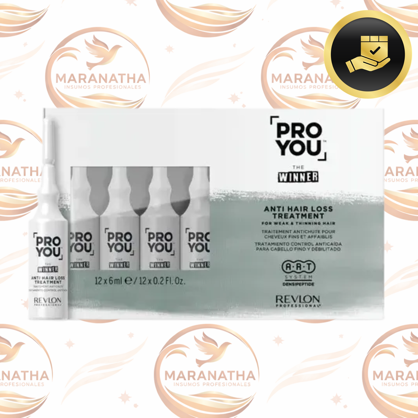 Pro You The Winner Anti Hair Loss Amp X 12u - Anticaida