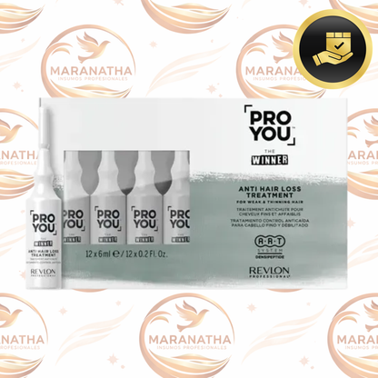 Pro You The Winner Anti Hair Loss Amp X 12u - Anticaida