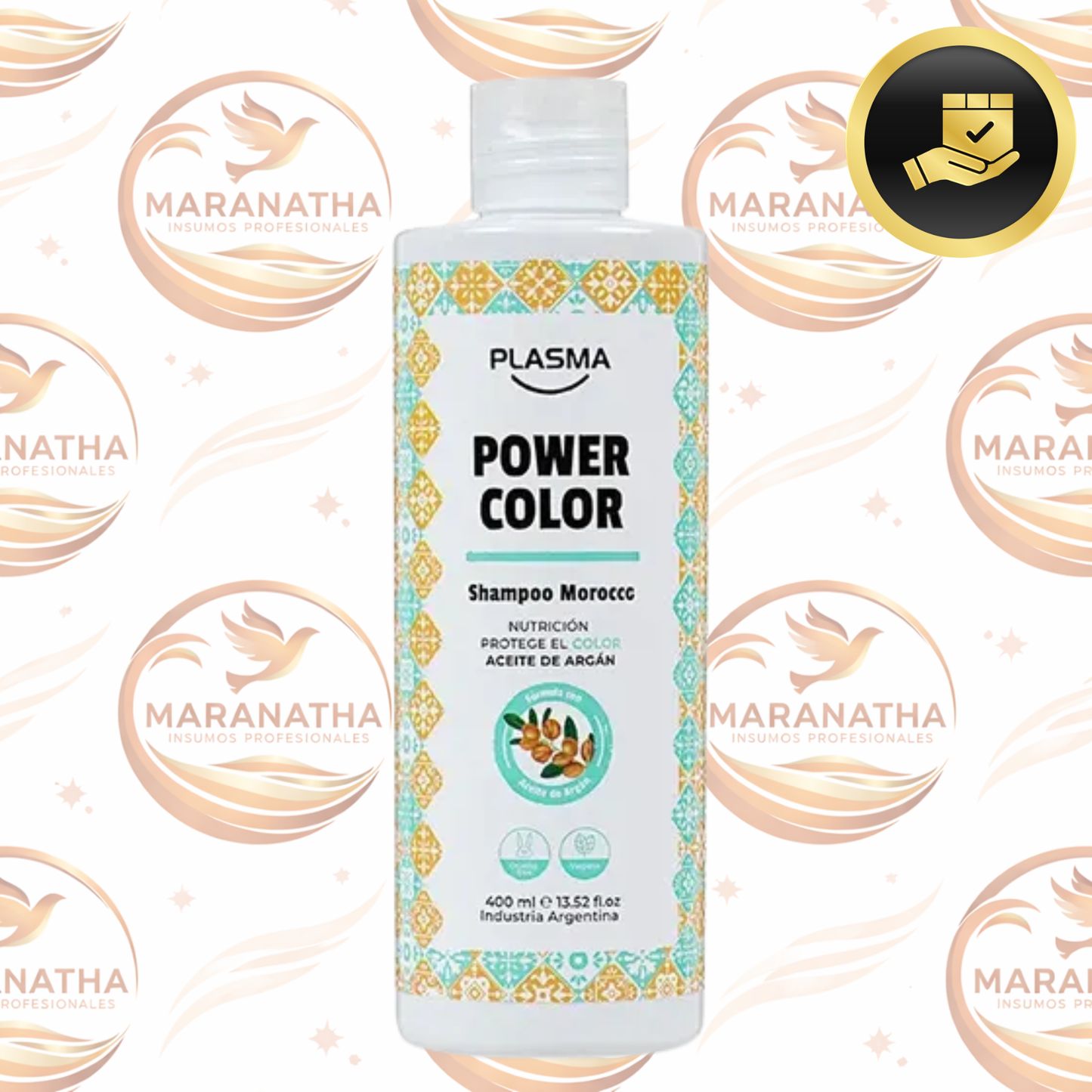 Shampoo Cabellos Teñidos Plasma Morocco Power Color 400m