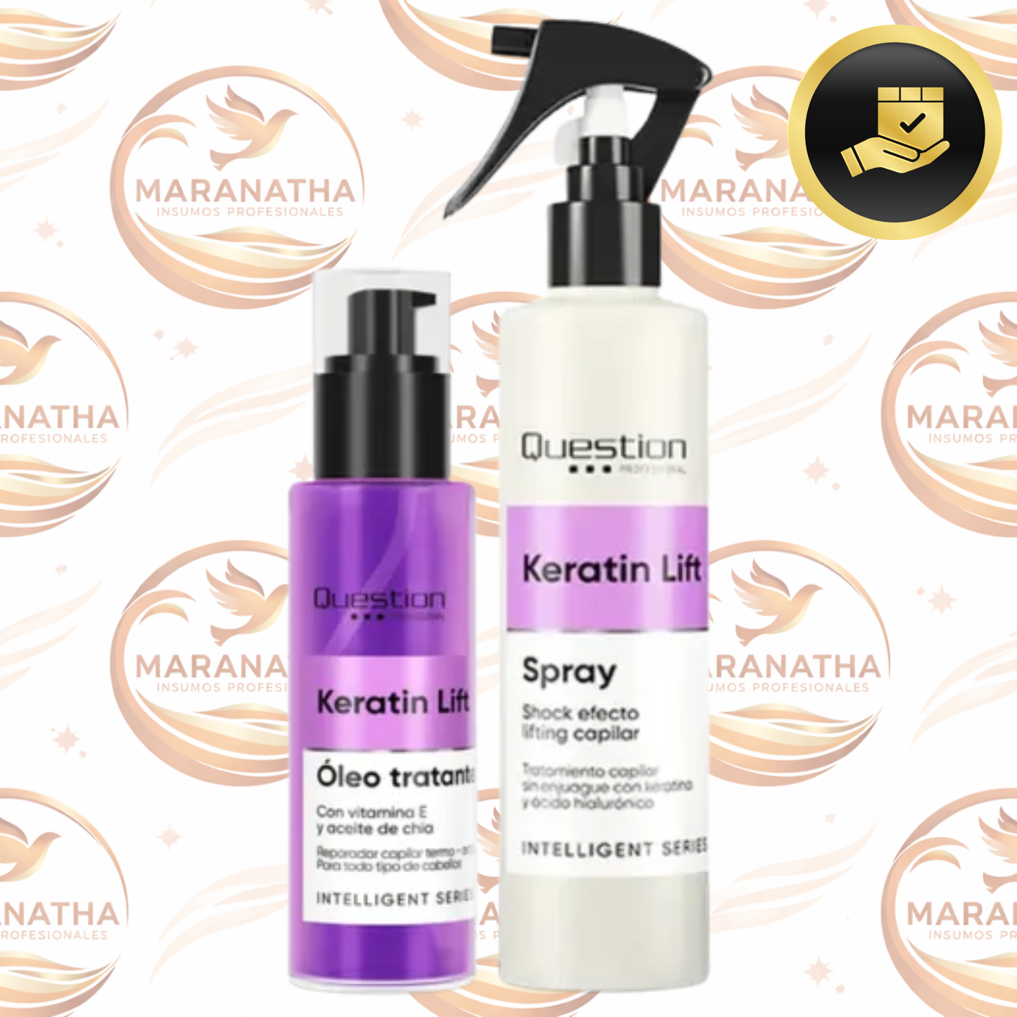 Pack Reparador  Keratin Lift Spray + Oleo Question