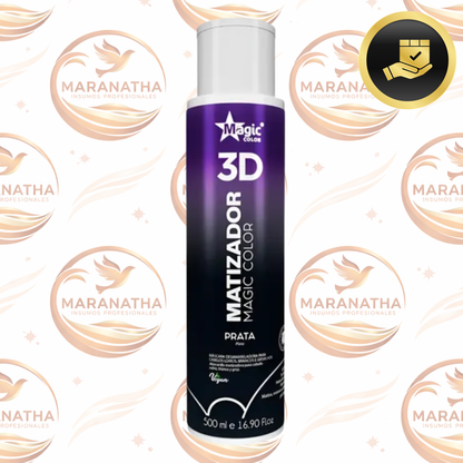Matizador  Sin Sal Magic 3d 500ml Profesional Varios