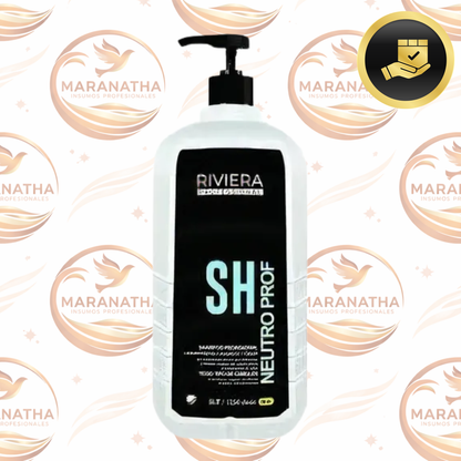 Shampoo Neutro Riviera Profesional Sin Sal 5 Litros