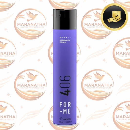 Fijador Fuerte 406 Hold&brush For Me Framesi 500ml