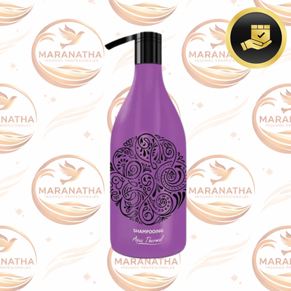 Shampoo Aqua Thermal Pro Vitaminas Fortalecedor Capilar Sin Sal Para Cabellos Con Alisado Progresivos 1500ml