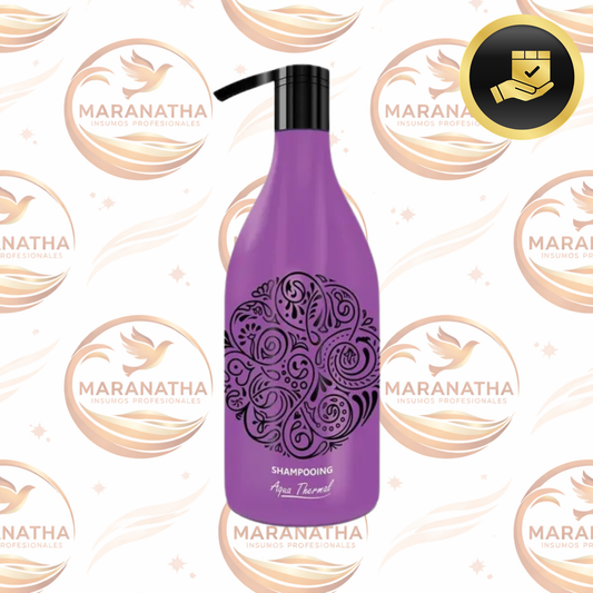 Shampoo Aqua Thermal Pro Vitaminas Fortalecedor Capilar Sin Sal Para Cabellos Con Alisado Progresivos 1500ml
