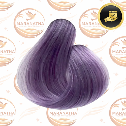 TintaKüül Hair color cream metálicos tono morado metálico para cabello
