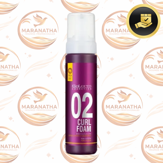 Salerm Pro Line Curl Foam Para Cabello Rizado 200ml