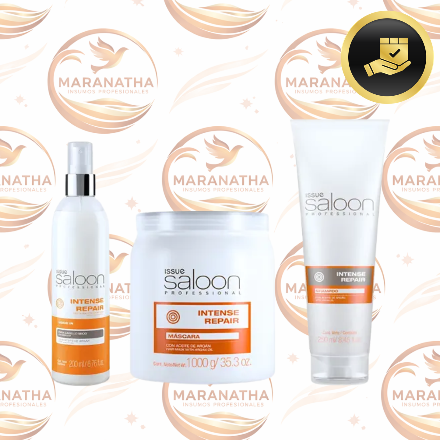 Pack Shampoo Sin Sal + Mascara + Serum Issue Profesional