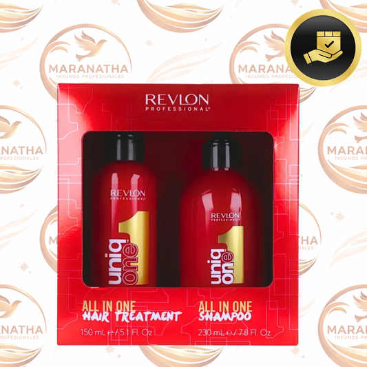 Kit Revlon Uniq One Shampoo 250ml + Tratamiento 150ml