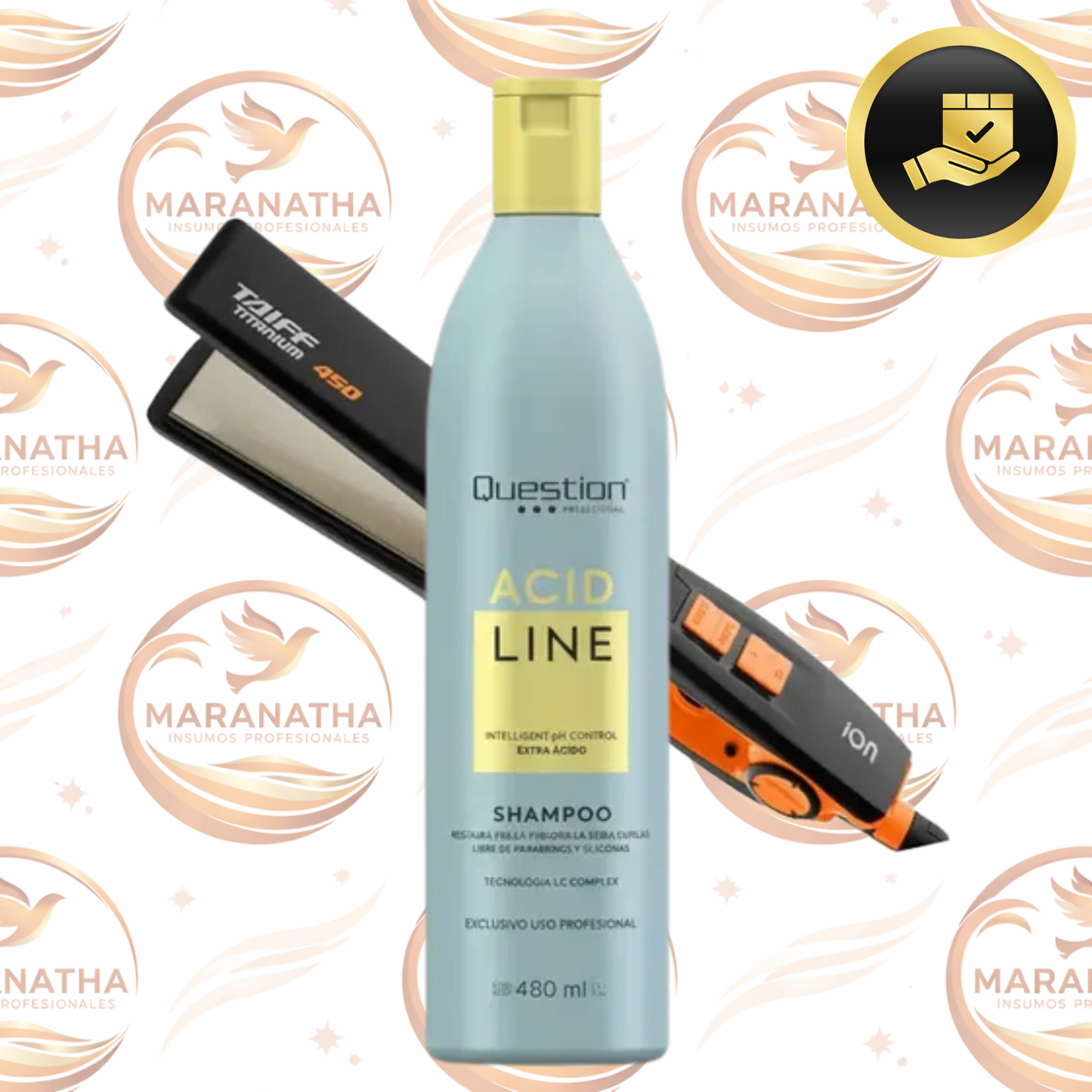 Shampoo Question Acid Line 480 Ml