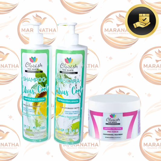Shampoo Sin Sal  + Acond Menta Limón + Keratina Sólida