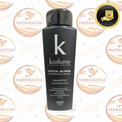 Shampoo Matizador Desamarillador Special Blonde Kostume