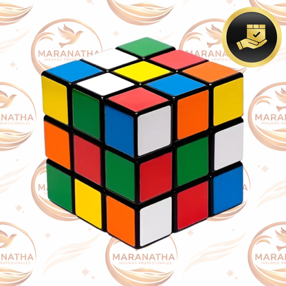 Cubo Mágico 3x3x3 Sebigus Multicolor 5cm Juguete Rubik