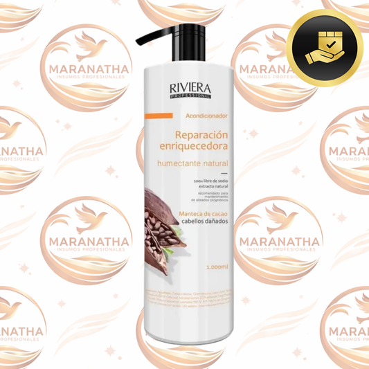 Acondicionador Cabello Dañado Chocolate Riviera 1l