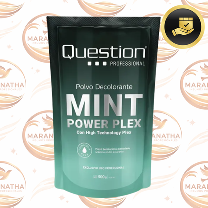 Polvo Decolorante Question Mentolado Con Max Plex 500g Tono Sin tono