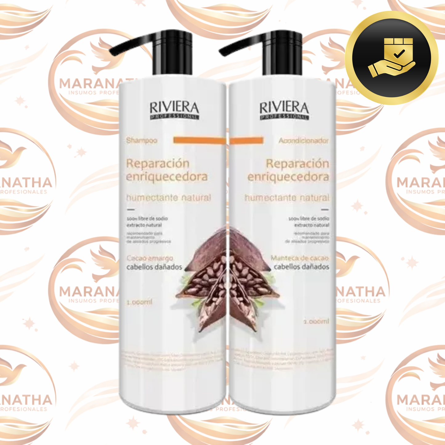 Shampoo + Acondicionador Riviera Cabellos Dañados