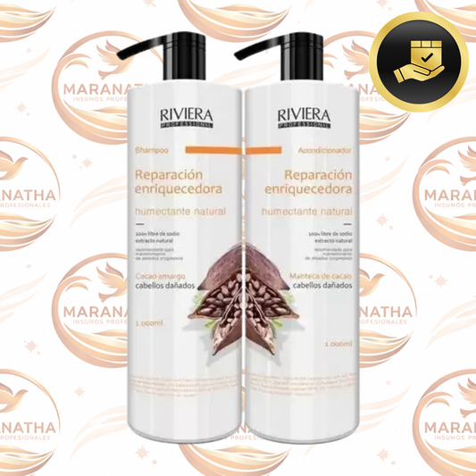 Shampoo + Acondicionador Riviera Cabellos Dañados