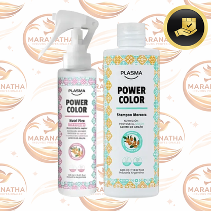 Pack Color Power Plasma Shampo + Nutri Plex Profesional