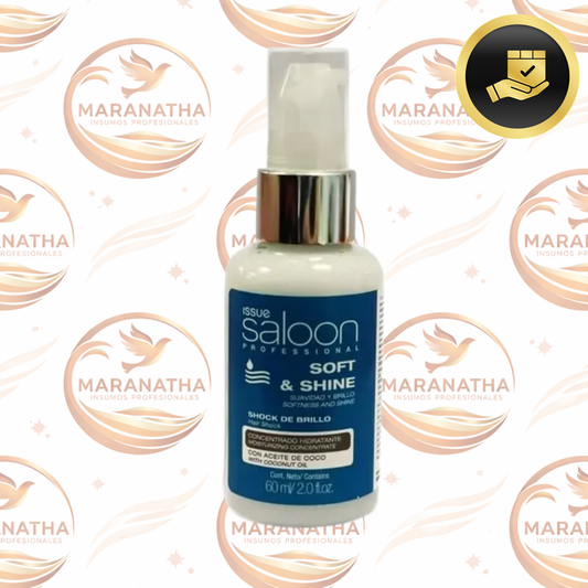 Issue Saloon Shock De Brillo Aceite Coco 60ml Bella Dm
