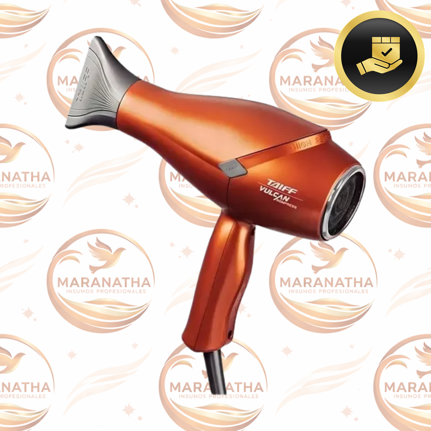 Secador de pelo TaiffVulcan Kompress bronce