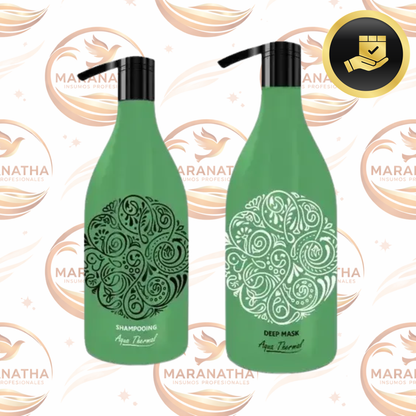 Shampoo + Acondicionador Aqua Thermal Pro Brushing 1.5lt