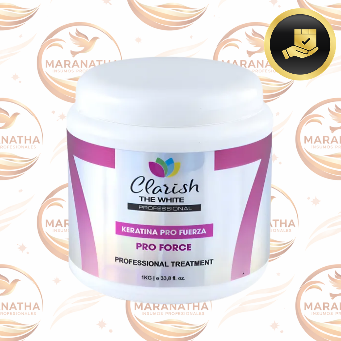 Keratina Para Cabello Seco Y Maltratado Clarish Prof 1k