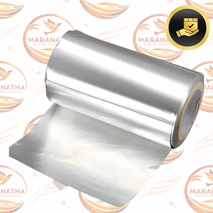 Papel Aluminio Profesional Peluqueria X 50mts Mechas!