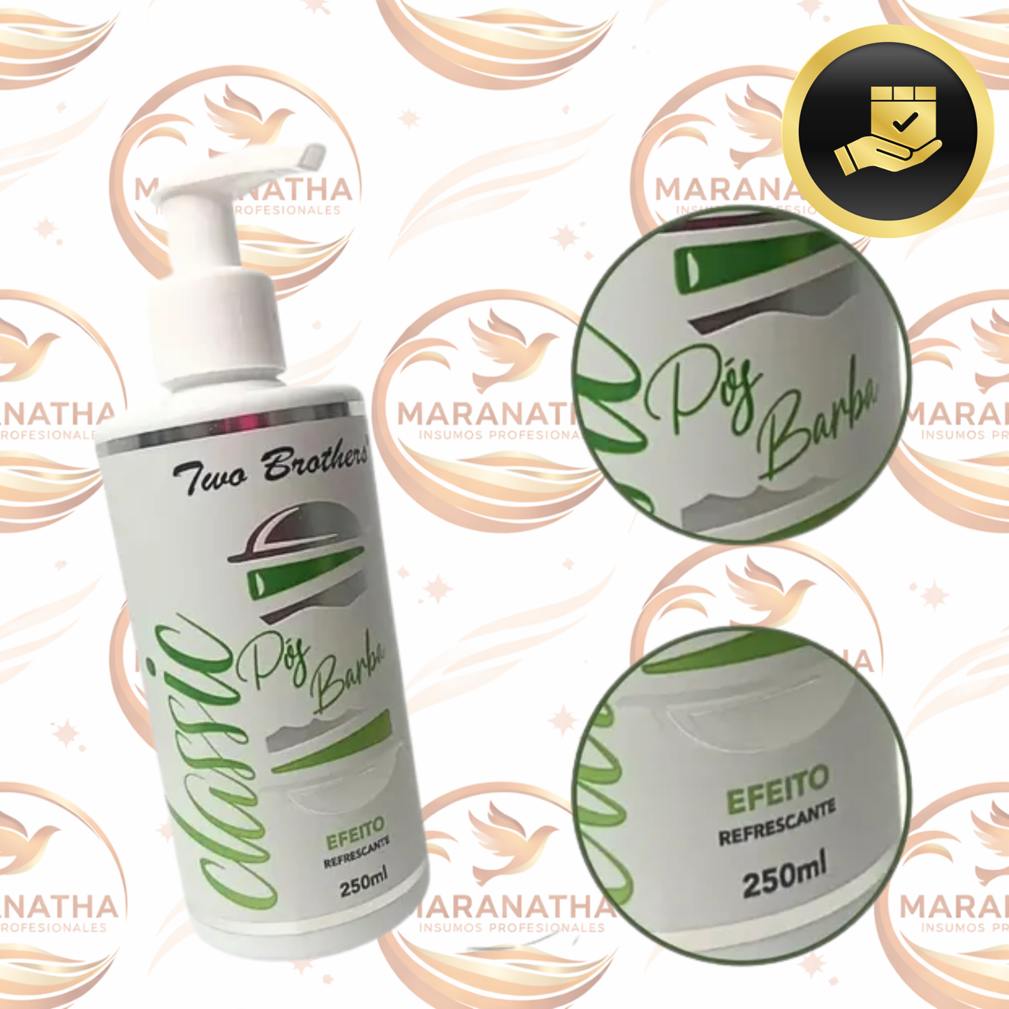 Post Afeitado 250 Ml Refrescante Two Brothers Profesional