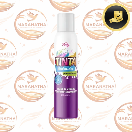 Tinta Fantasía Colorida Para Cabello Blanco