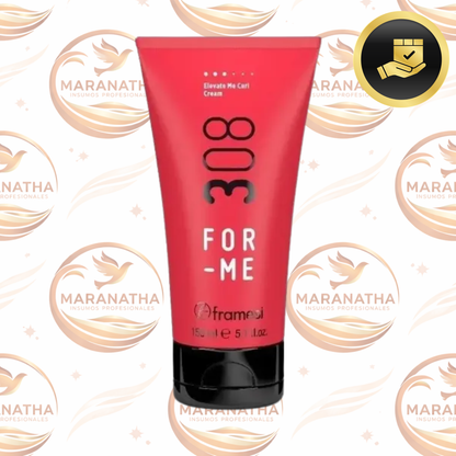 Crema Elevate Me Curl 308 Cabello Rulos 150ml For Me Framesi
