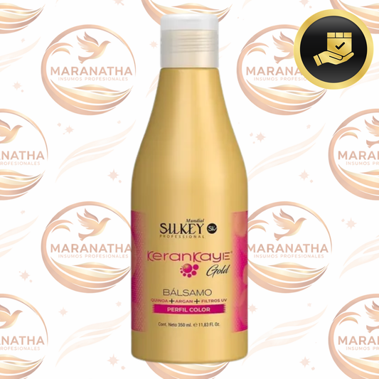 Bálsamo Silkey Kerankaye Gold Perfil Color X 350 Ml