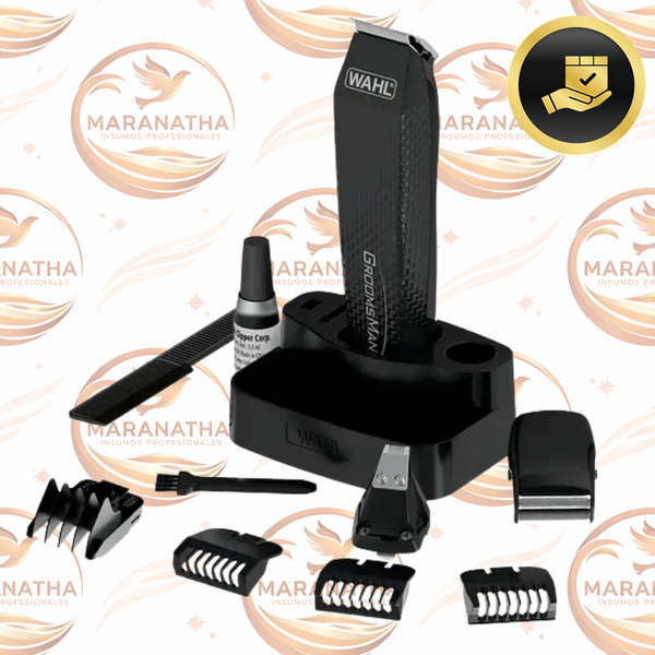 Afeitadora y cortadora de pelo Wahl Home Groomsman All In One 5537-3008 negra