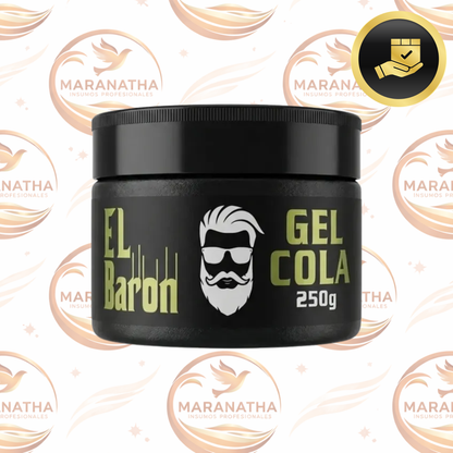 Cera Gel Cola El Baron Profesional Negro 250ml