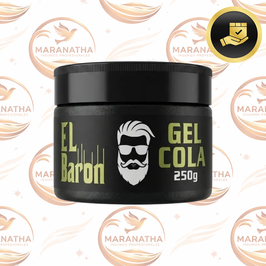 Cera Gel Cola El Baron Profesional Negro 250ml