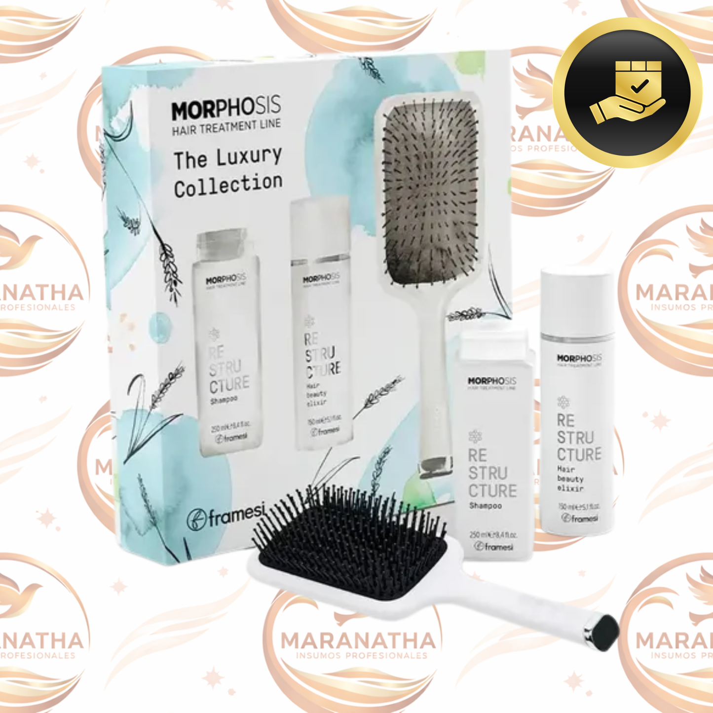 Framesi Morphosis Re-structure Kit + Cepillo Profesional