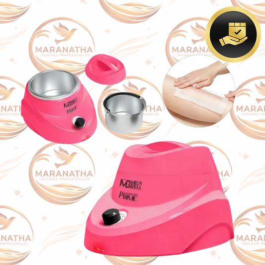 Calentador de cera depilatoria Mega Bell Prime color rosa