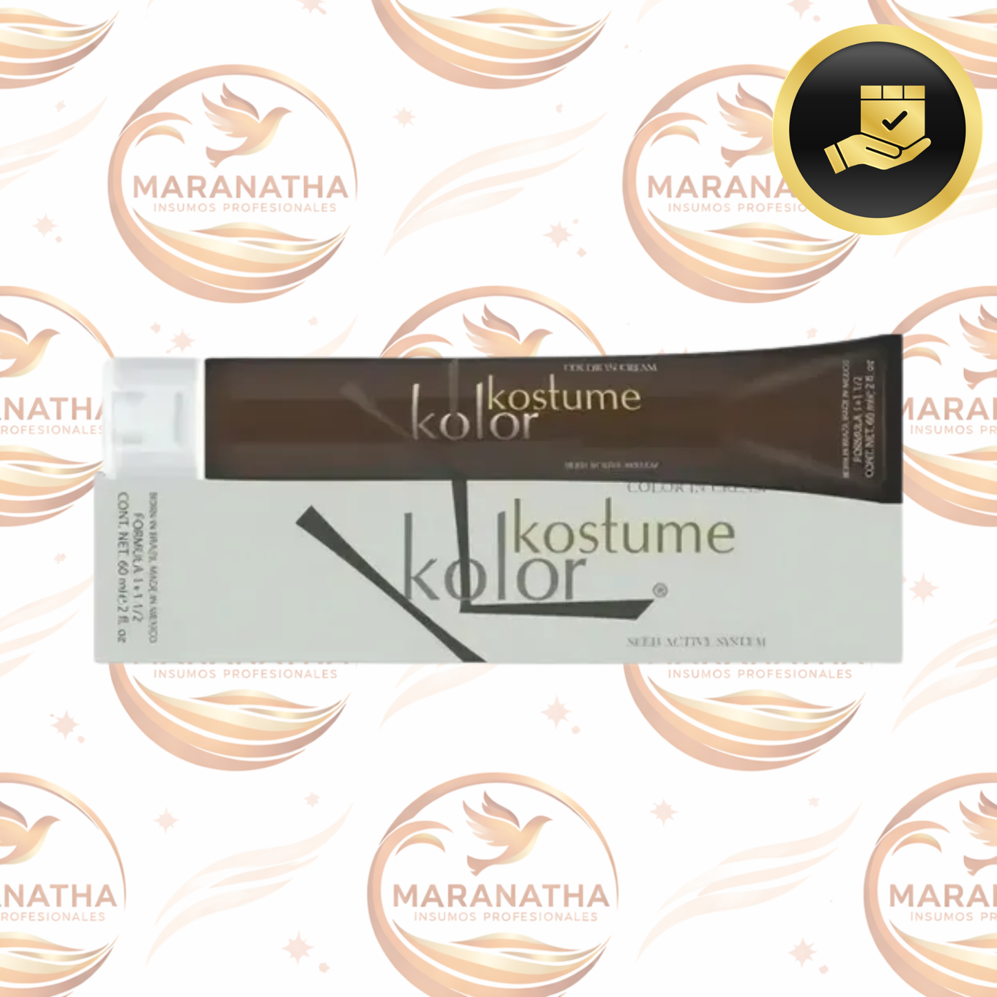 Tintura Permanente Kostume Kolor X 60gr Tono 4